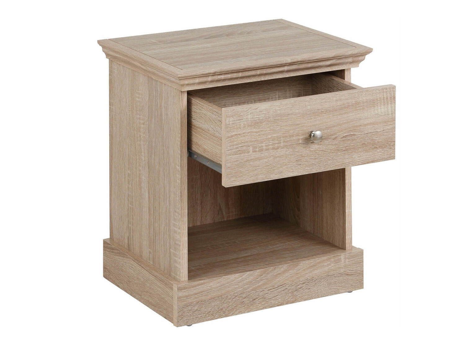 Éjjeliszekrény Lirveri 111 (Világos tölgy)