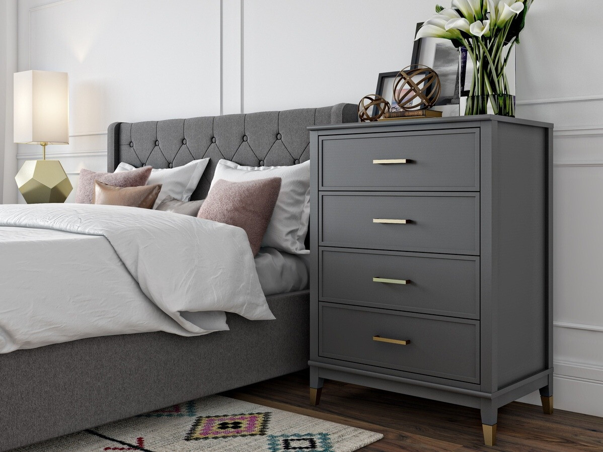 Komód CosmoLiving by Cosmopolitan Belromu 101 (Grafit)