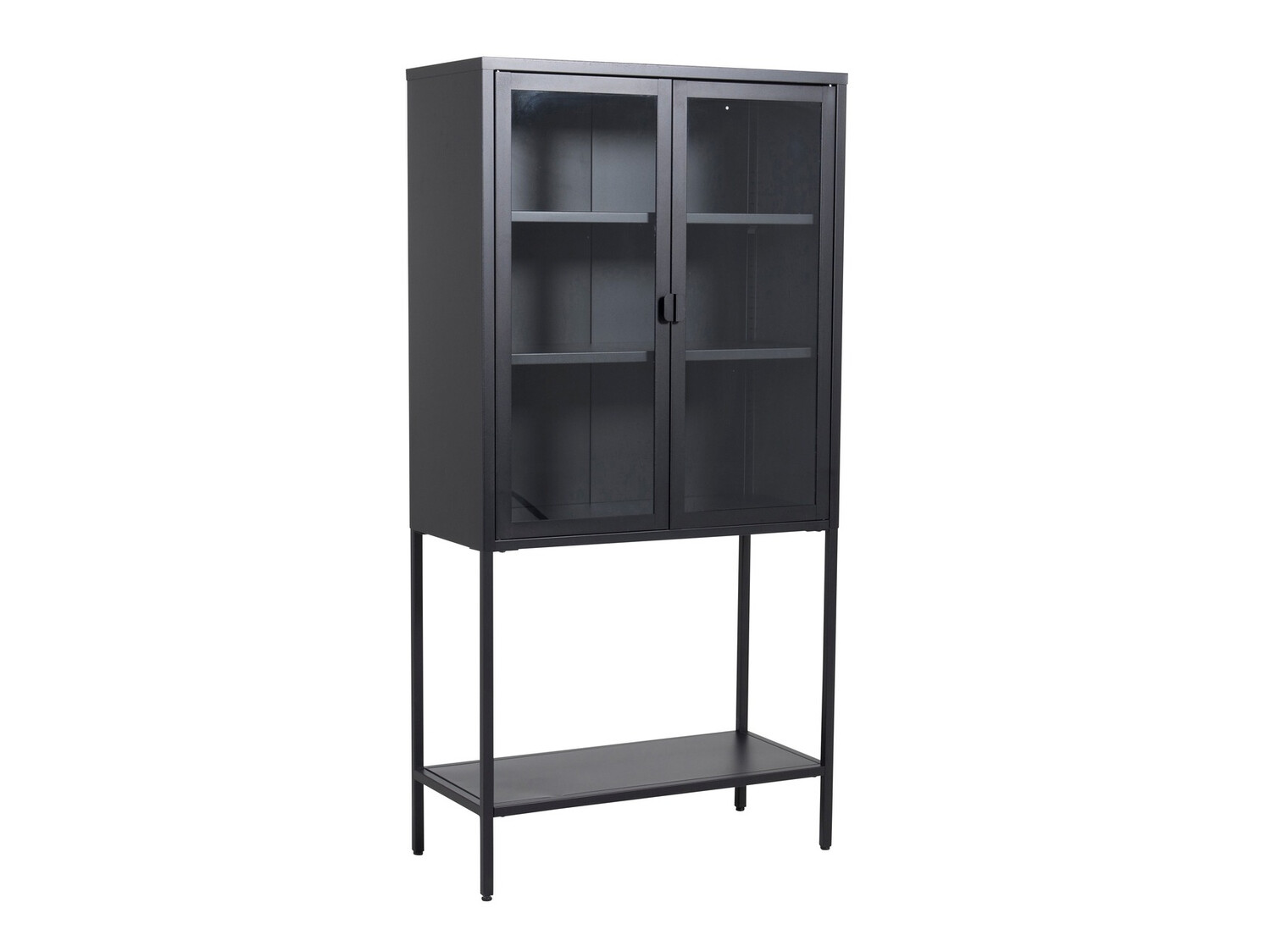 Könyvespolc Dallas 116 (Fekete)