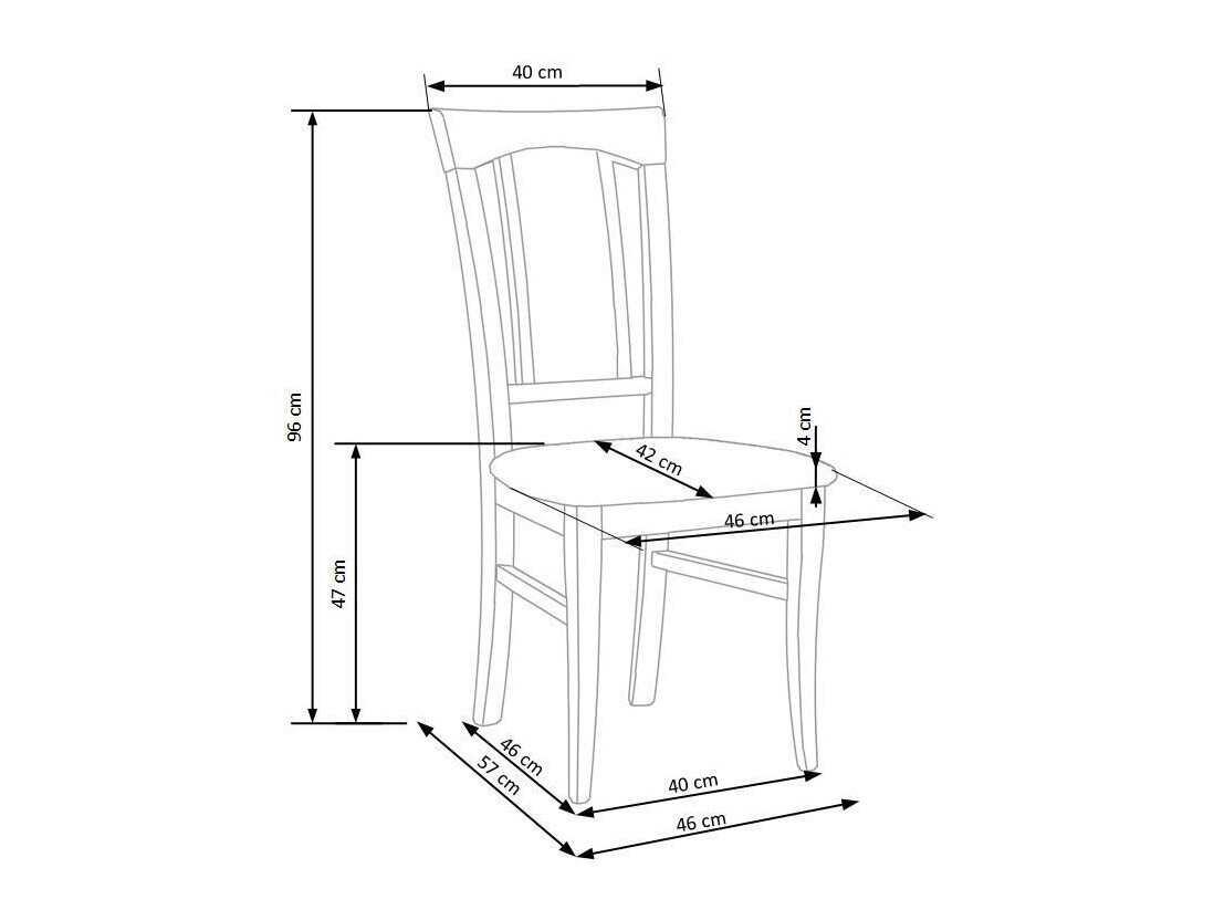 Szék Houston 549 (Sonoma tölgy)