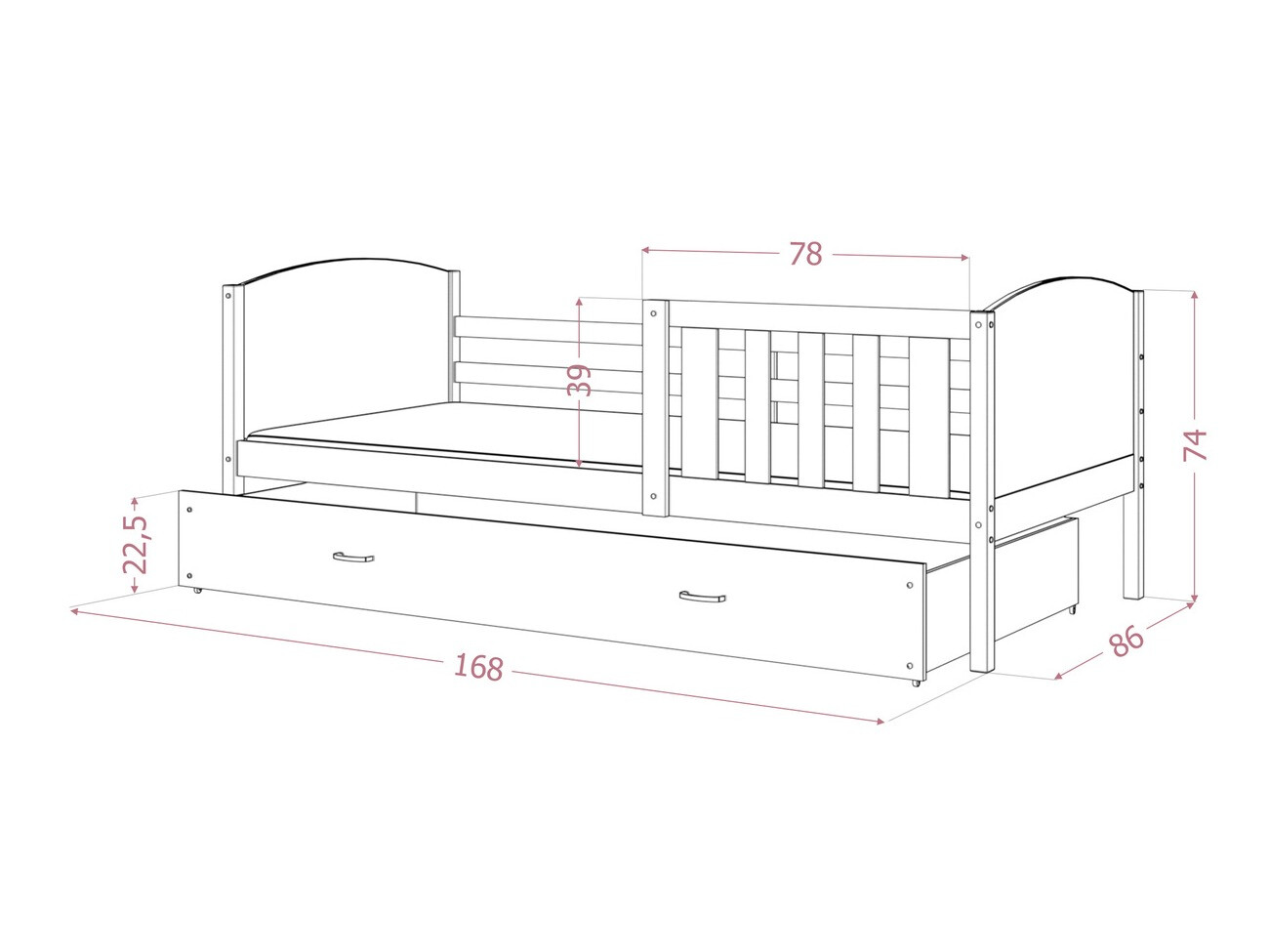 Ágy Aurora 131
