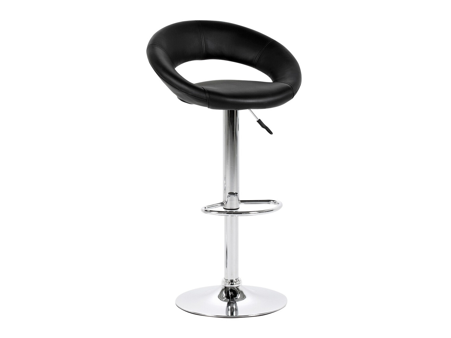 Alacsony bárszék Norsica 110 (Fekete)