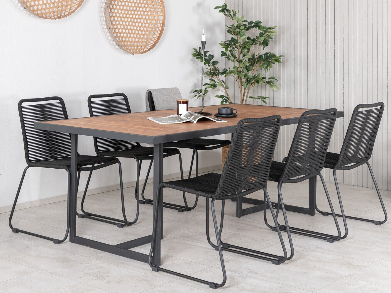 Asztal és szék garnitúra Dallas 2911