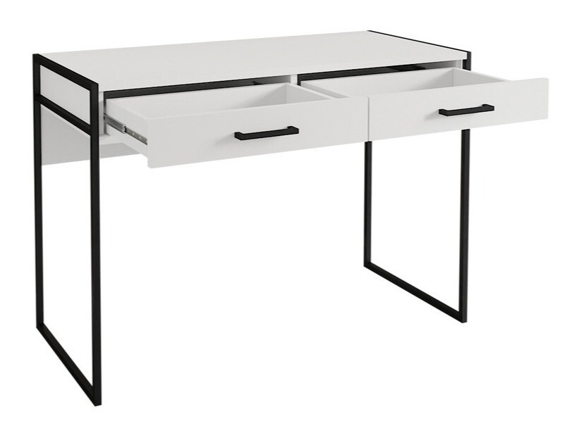 Íróasztal Austin 268 (Fehér + Fekete)