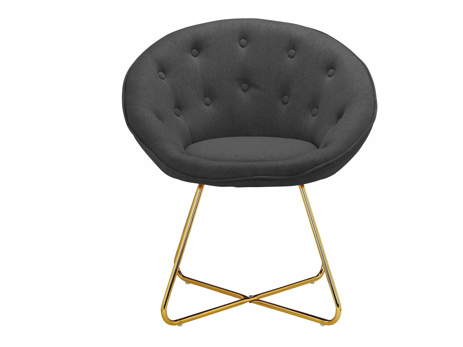 Fotel Denton 416 (Antracit + Aranysárga)