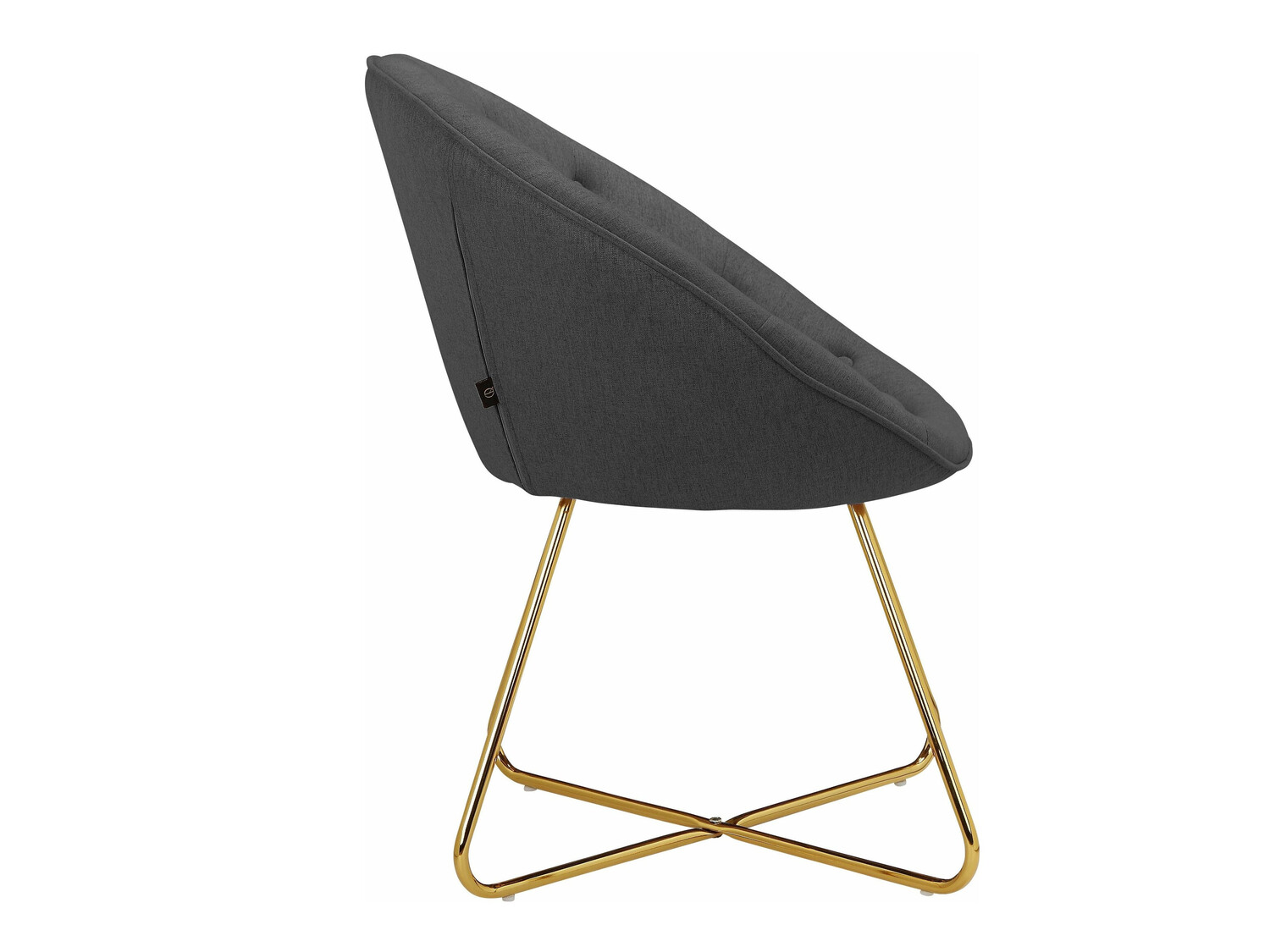 Fotel Denton 416 (Antracit + Aranysárga)