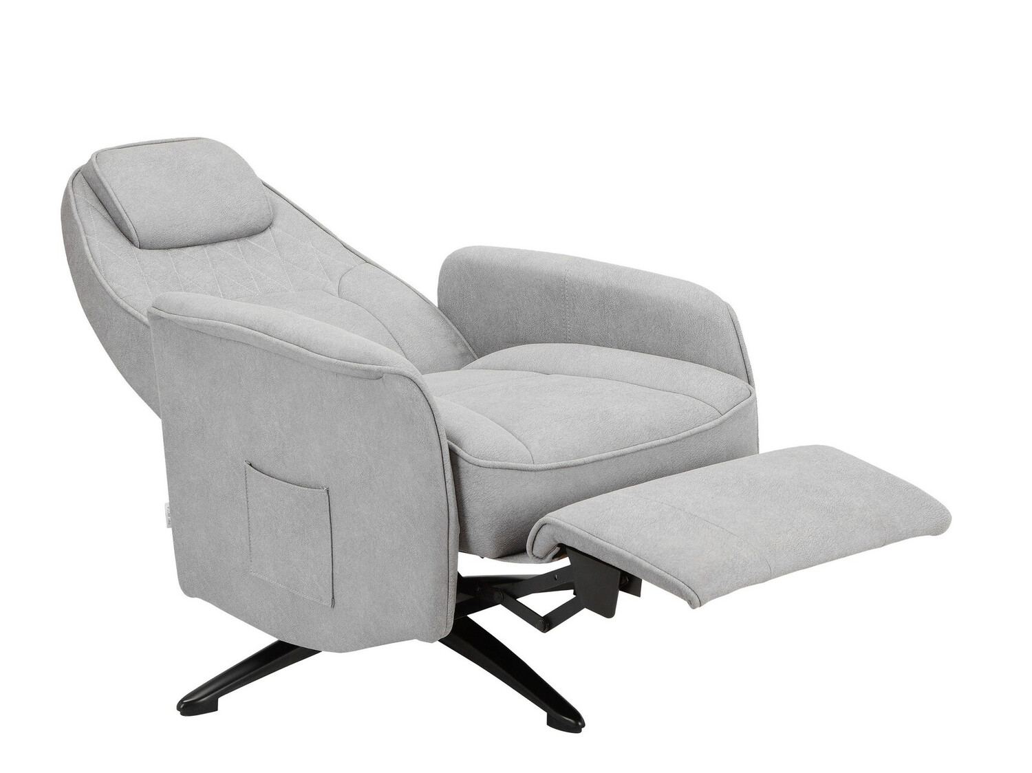 Relax fotelágy Denton 581 (Világosszürke + Fekete)