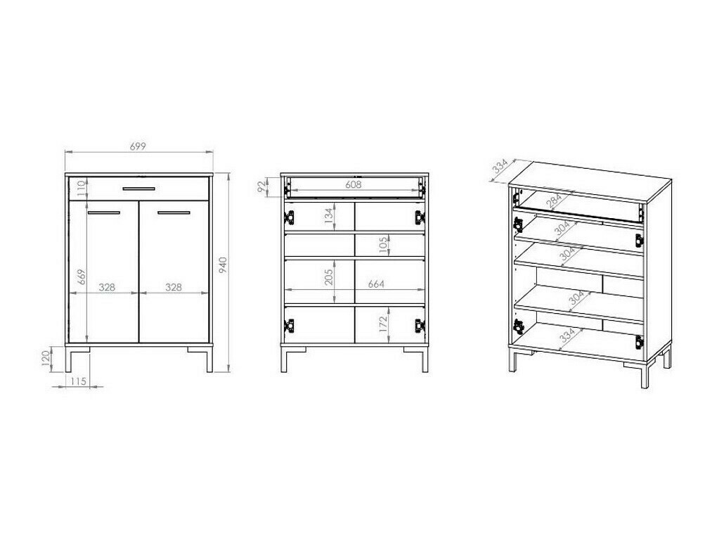 Előszoba garnitúra Larnolo 108