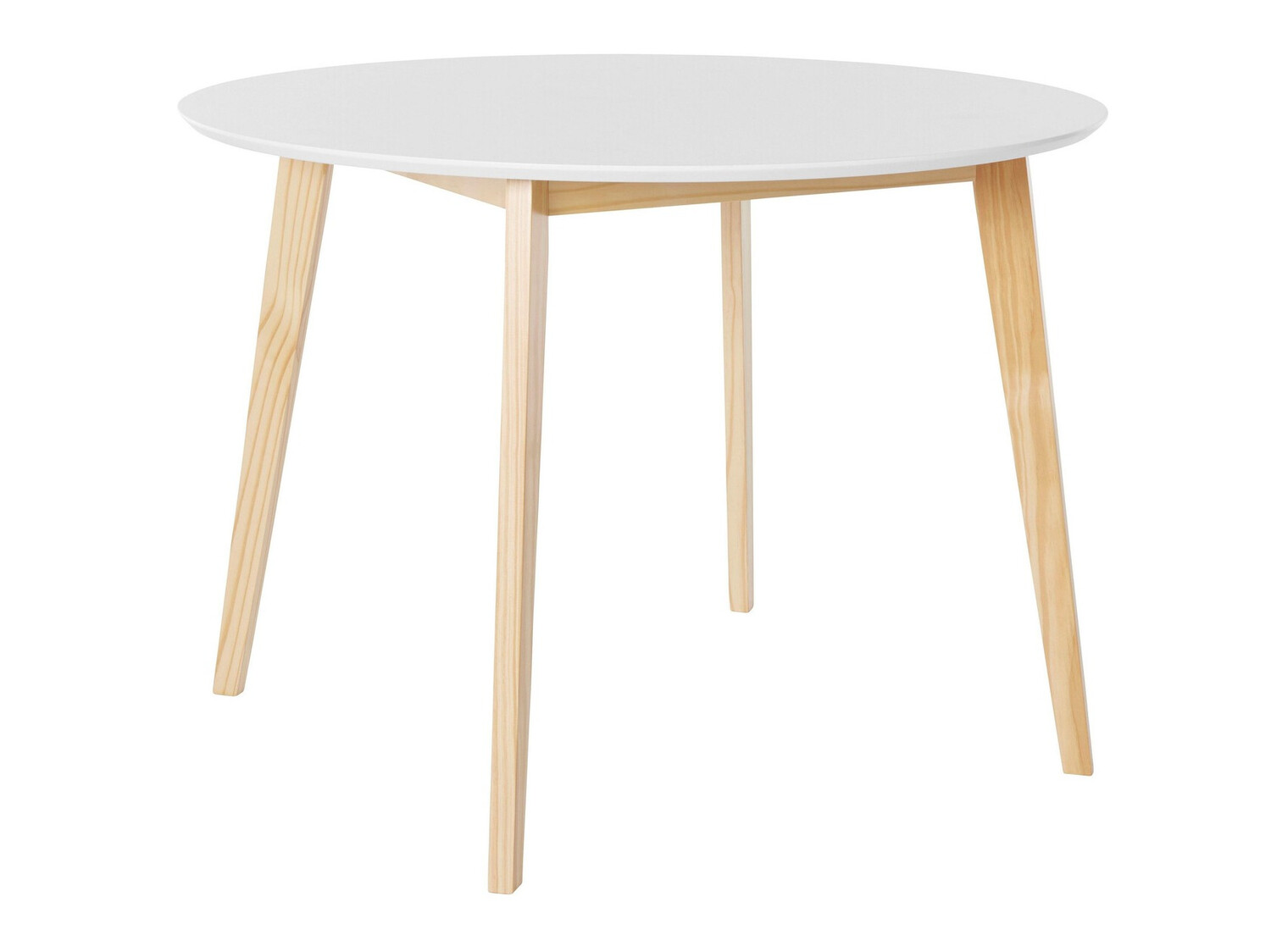 Asztal Denton 585 (Fehér + Világosbarna)