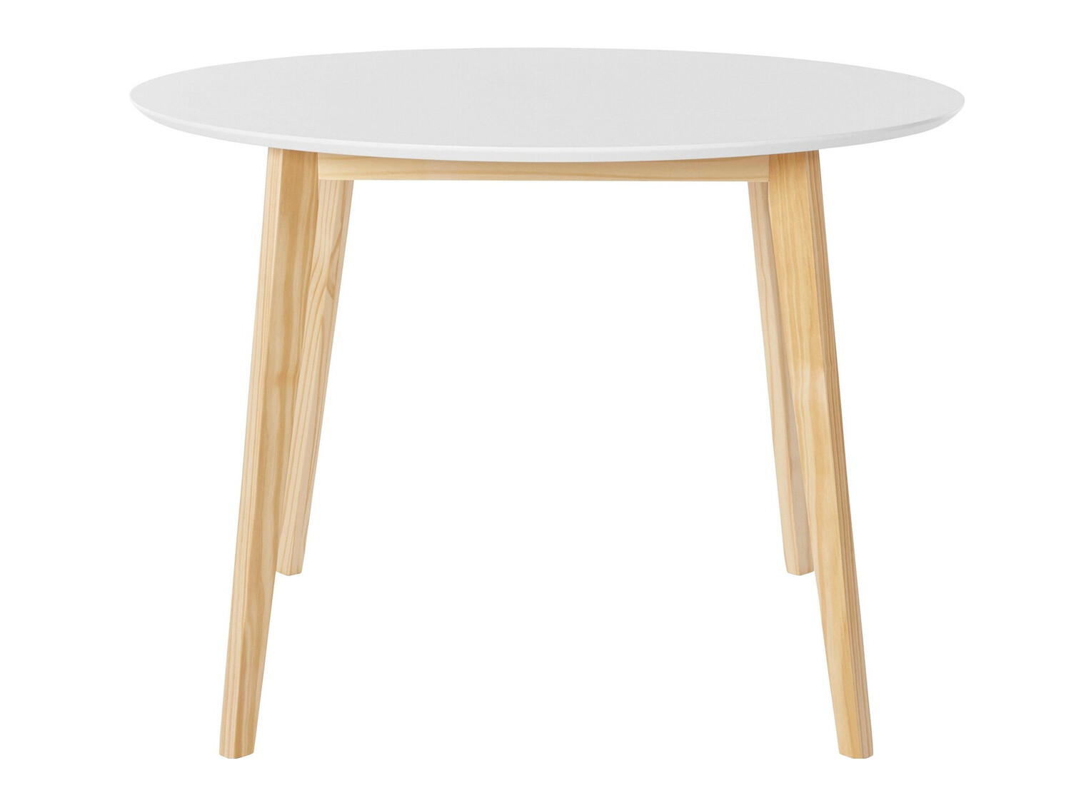 Asztal Denton 585 (Fehér + Világosbarna)