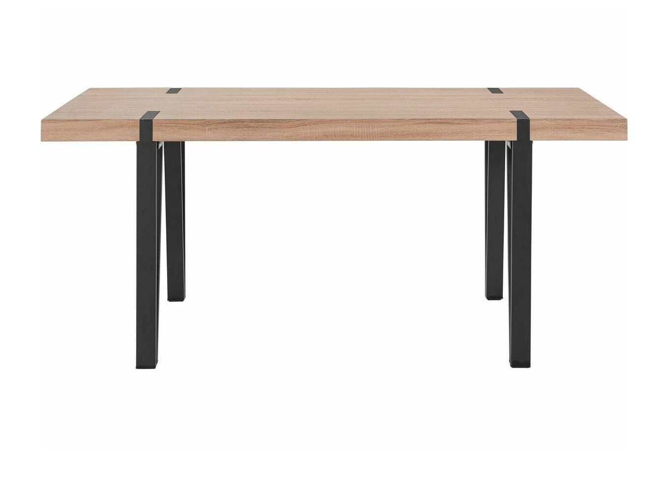 Étkezőgarnitúra Denton 591 (Világosszürke + Fekete)