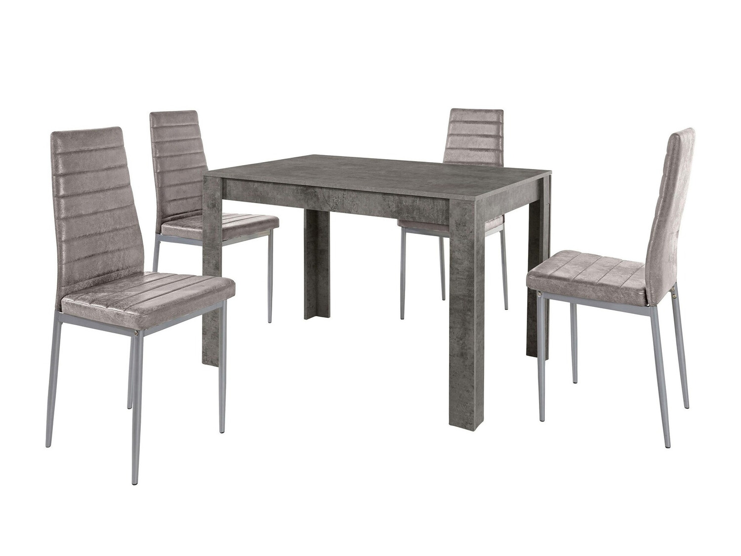 Étkezőgarnitúra Denton 447 (Világosszürke)