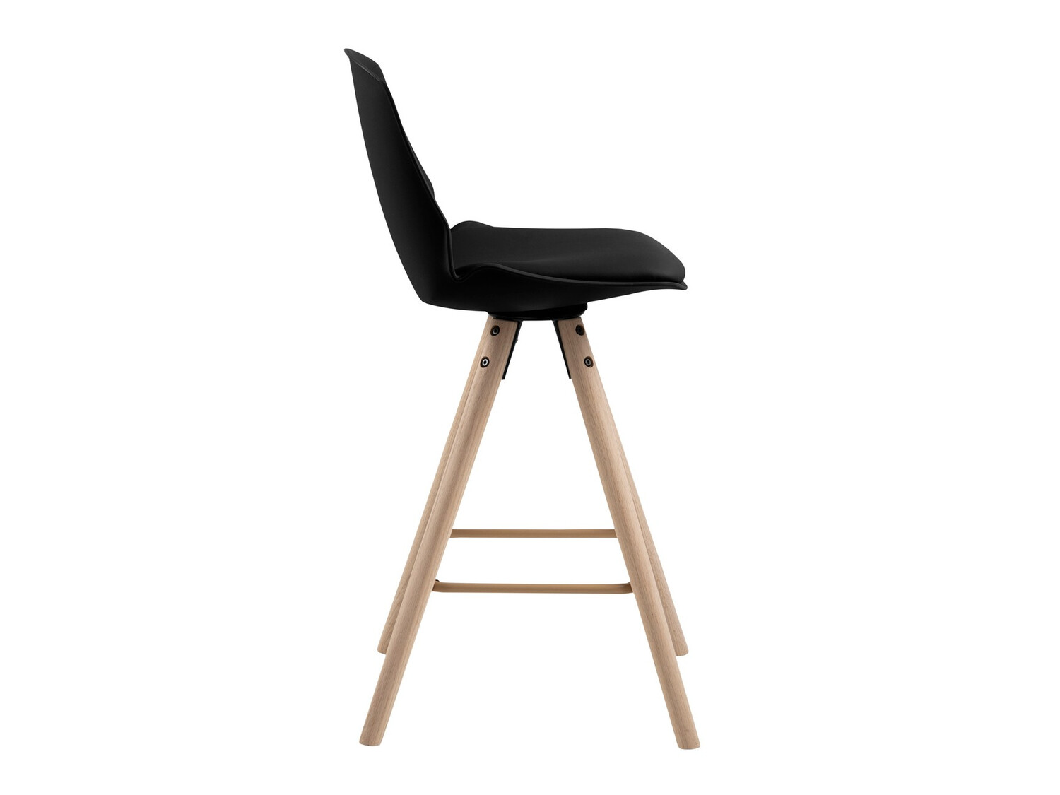 Alacsony bárszék Norsica 209 (Fekete)