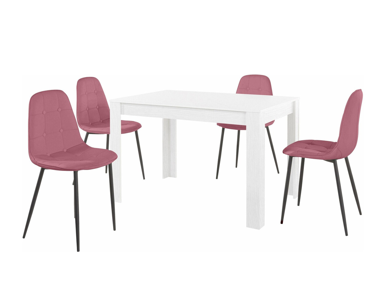 Étkezőgarnitúra Denton 456 (Rózsaszín)