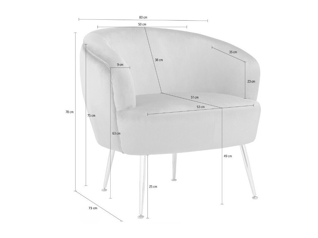 Fotel Denton 232 (Fekete + Aranysárga)