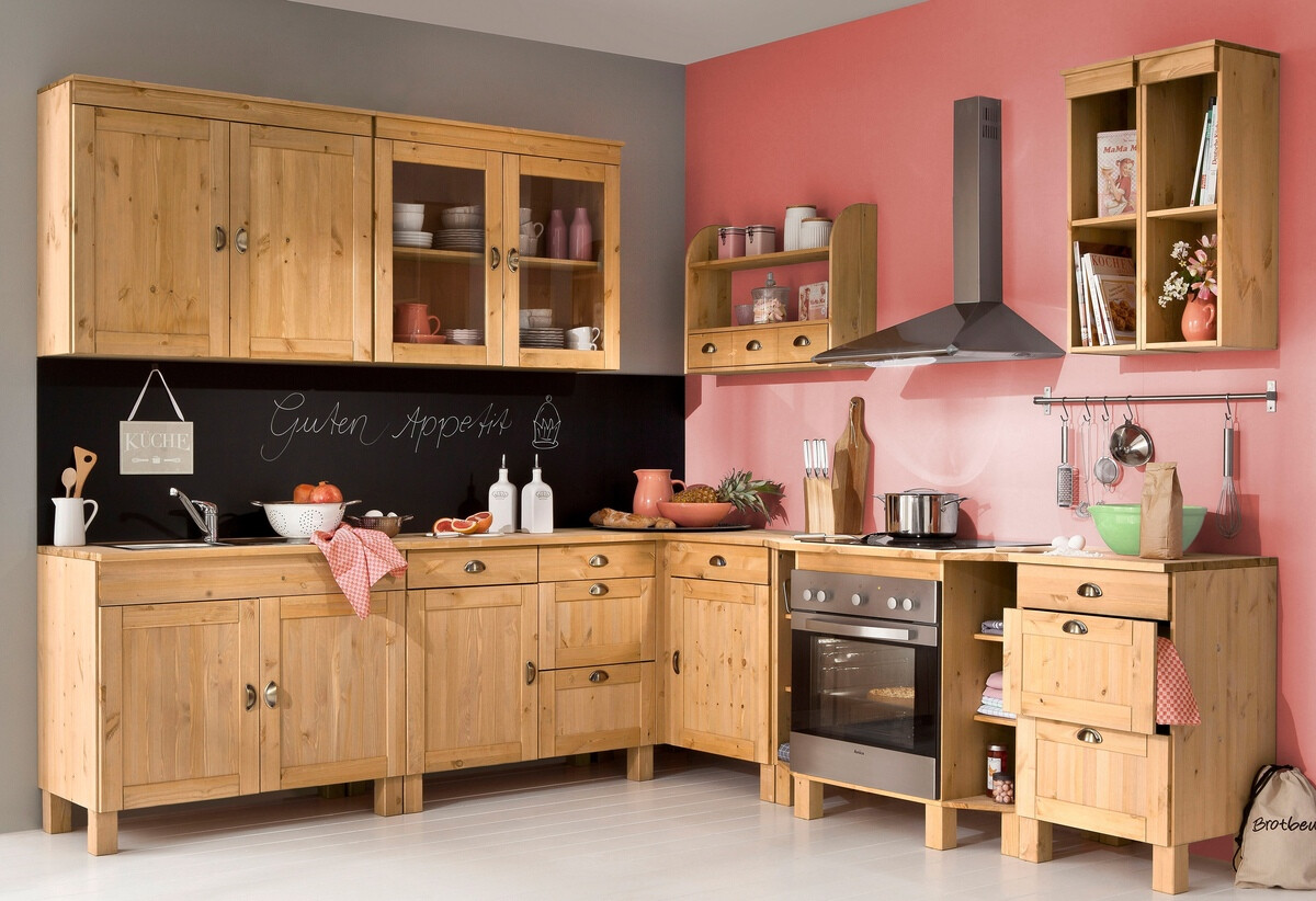 Fali polc Rustic 119 (Világosbarna)