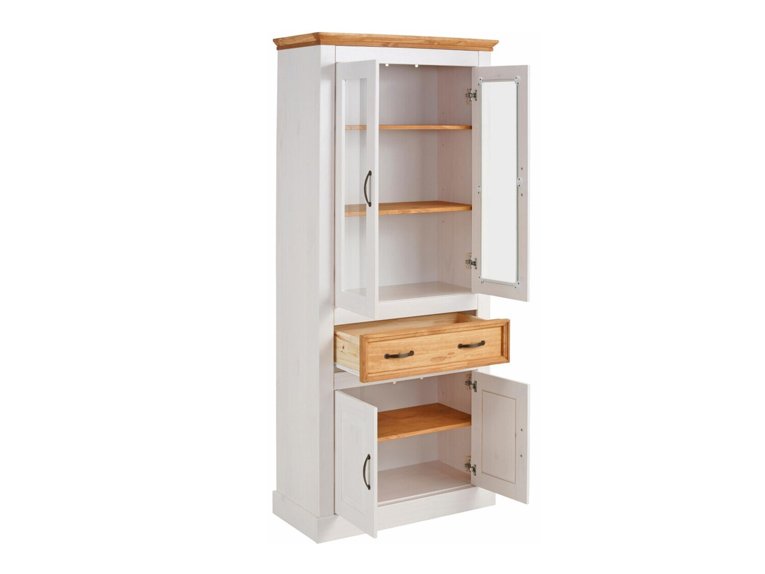 Könyvespolc Tolelio 103 (Fehér + Fenyő)