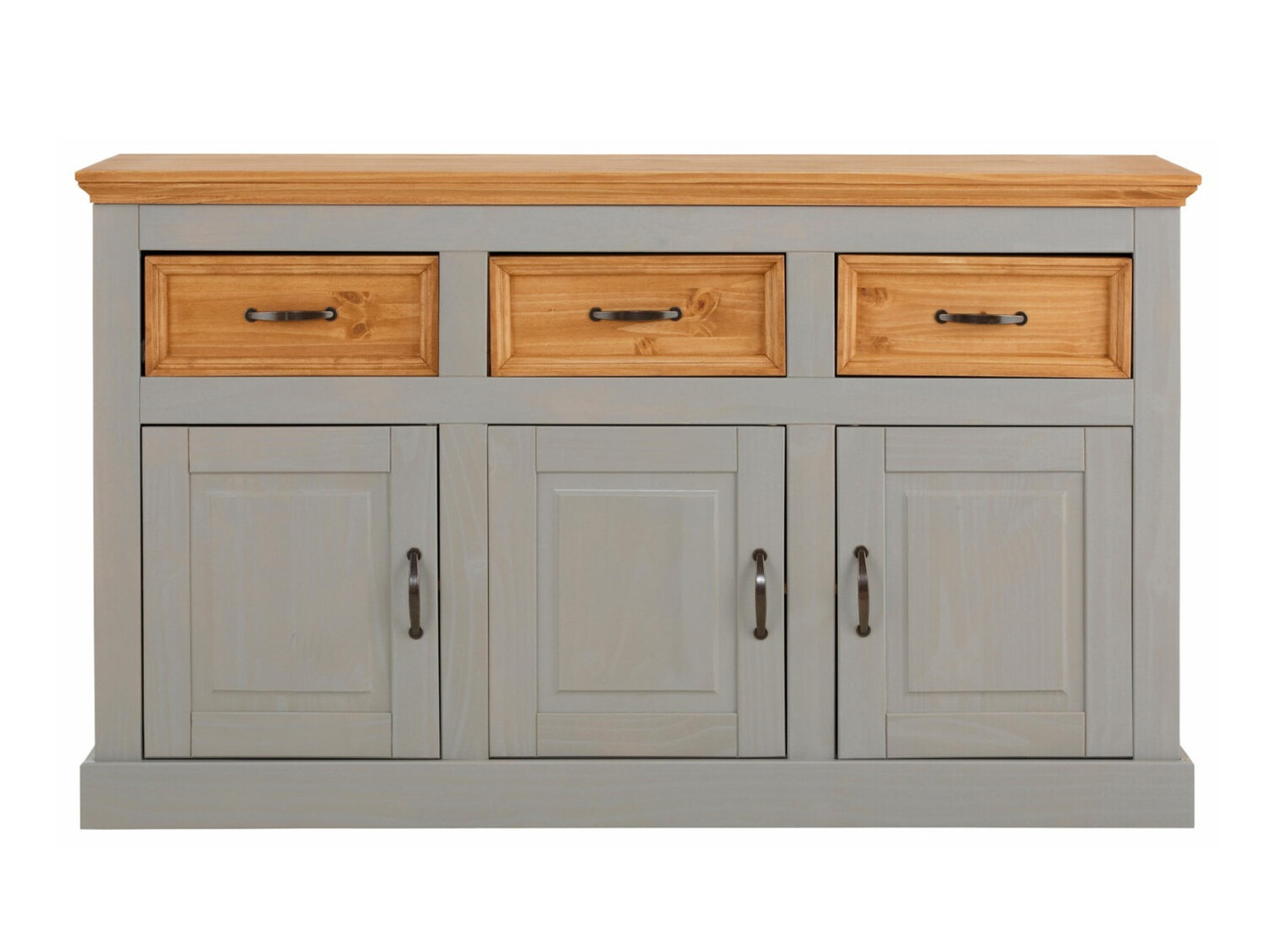 Komód Tolelio 101 (Szürke + Fenyő)