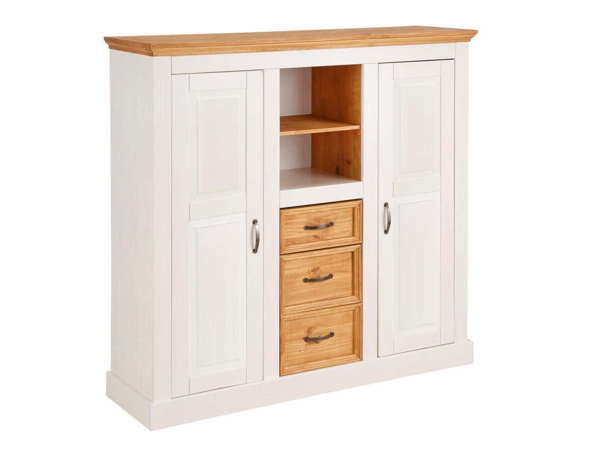 Komód Tolelio 104 (Fehér + Fenyő)