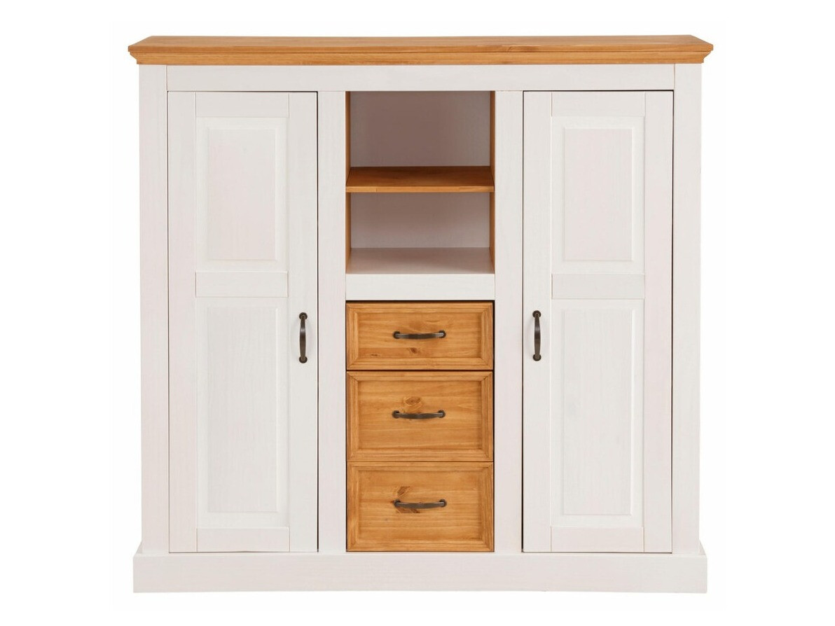 Komód Tolelio 104 (Fehér + Fenyő)