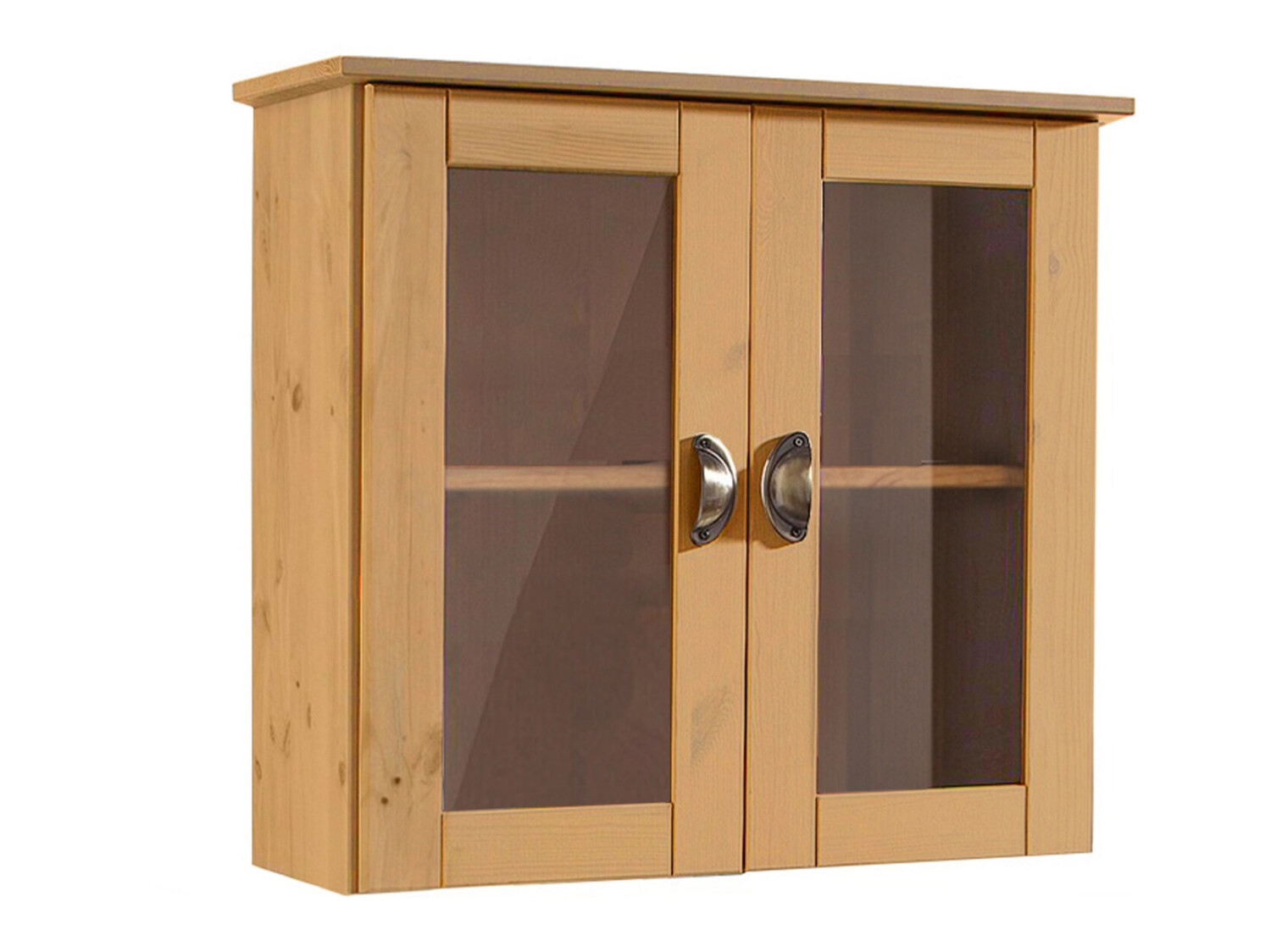 Fali fürdőszoba szekrény Serelbu 102 (Fenyő)