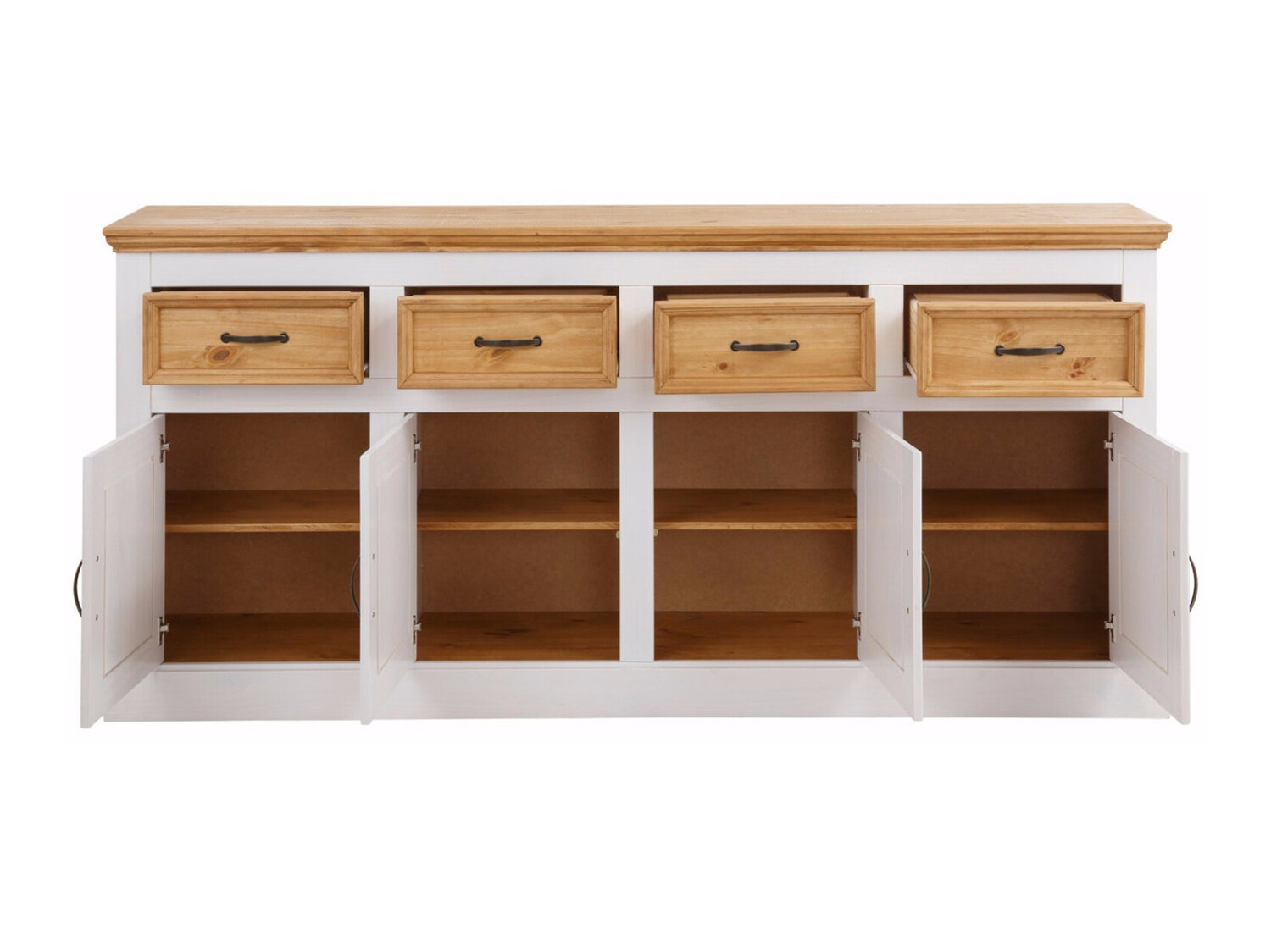 Komód Tolelio 106 (Fehér + Fenyő)