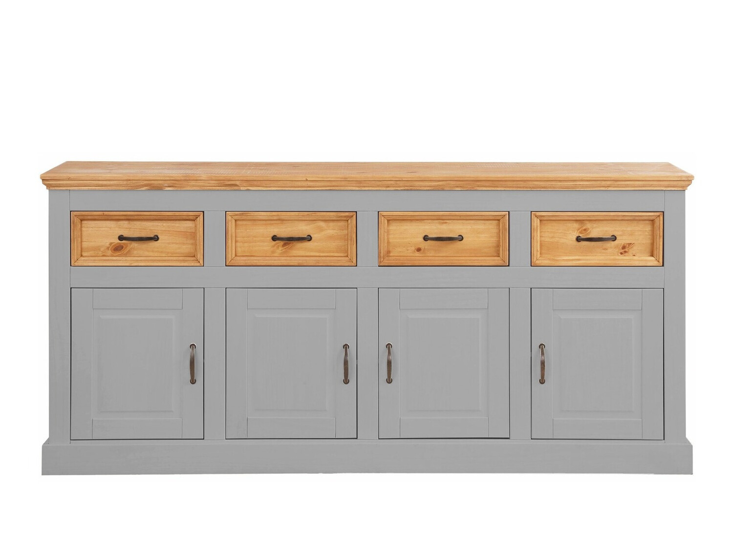 Komód Tolelio 106 (Szürke + Fenyő)