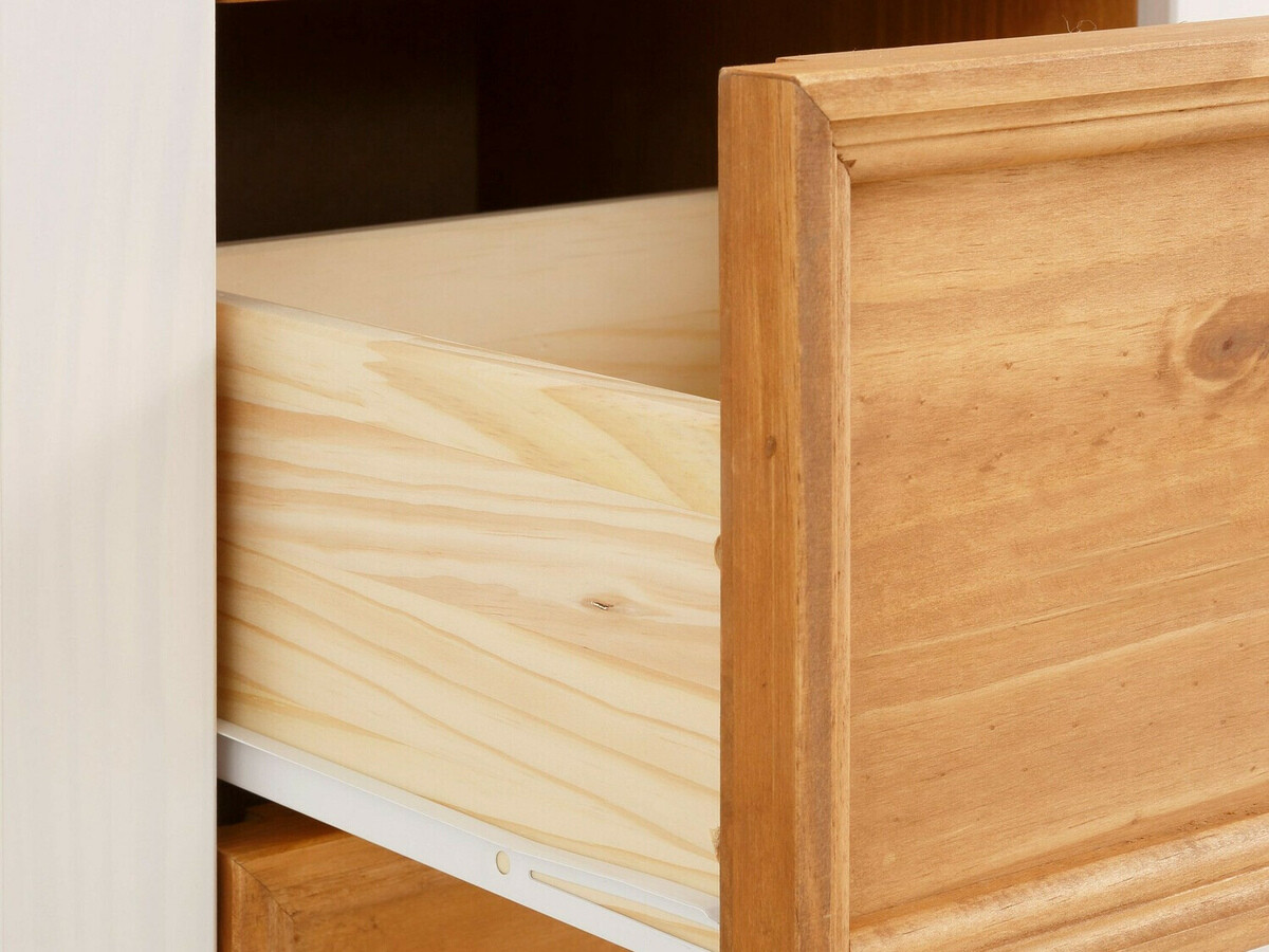 Komód Tolelio 108 (Fehér + Fenyő)