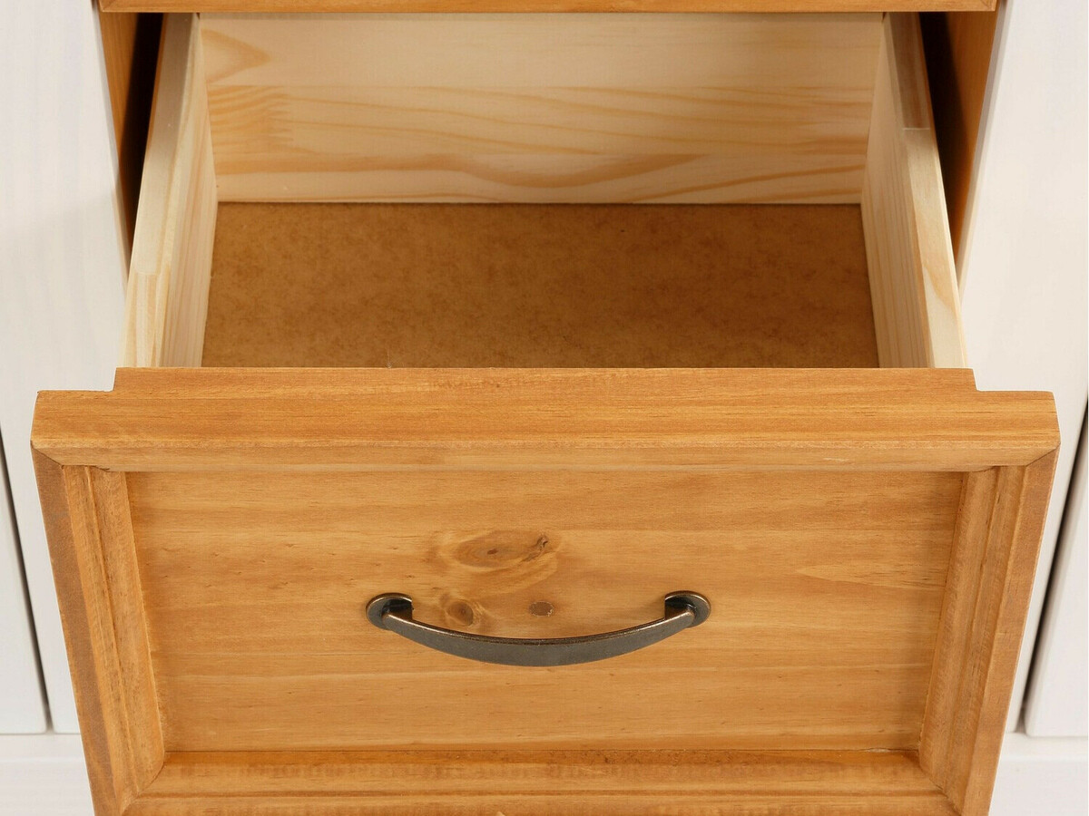 Komód Tolelio 108 (Fehér + Fenyő)