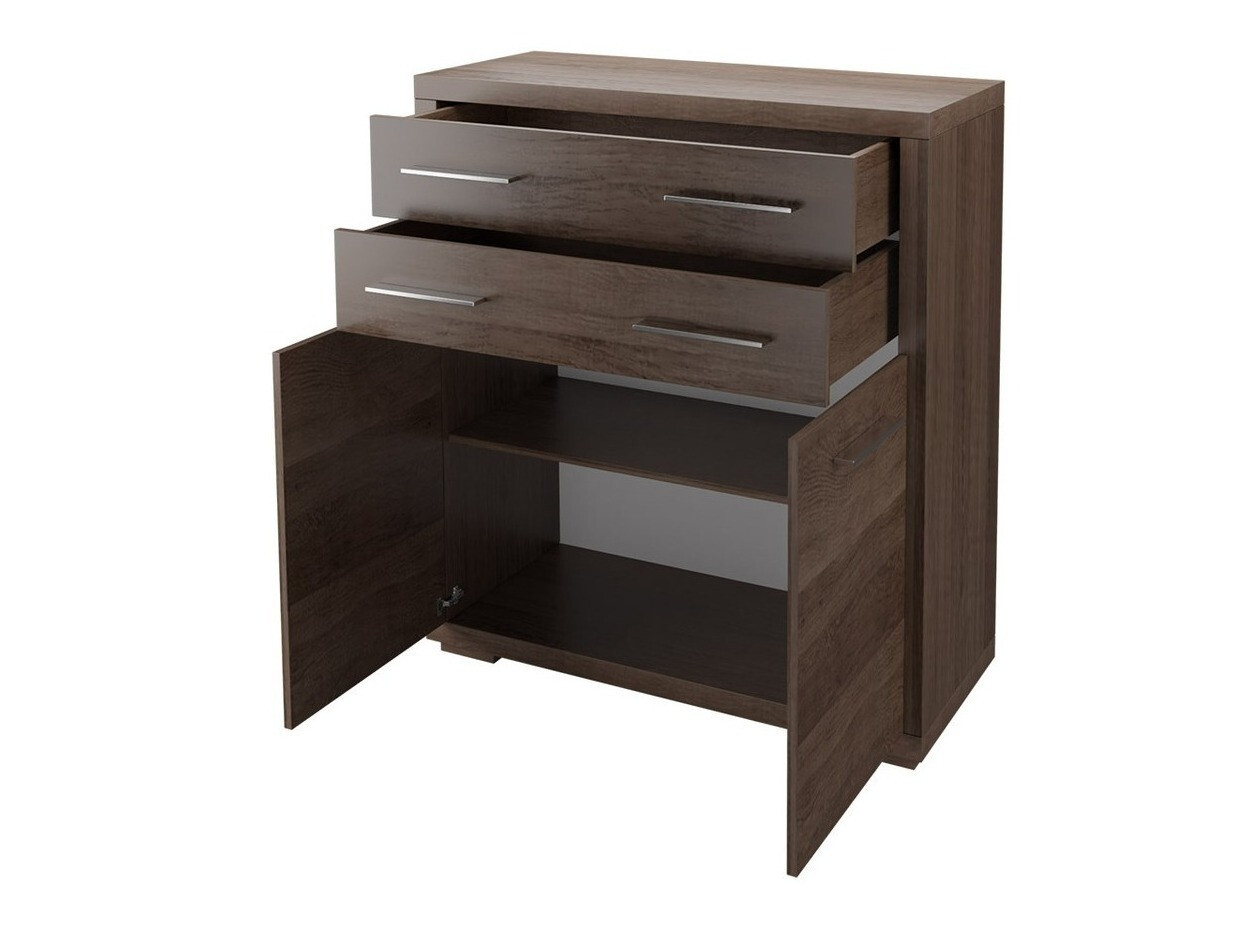 Nappali szett Fiomeri 128 (Sötét santana tölgy)