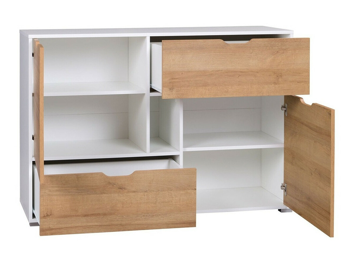 Nappali szett Providence H116 (Grafit + Artisan tölgy + Fehér)