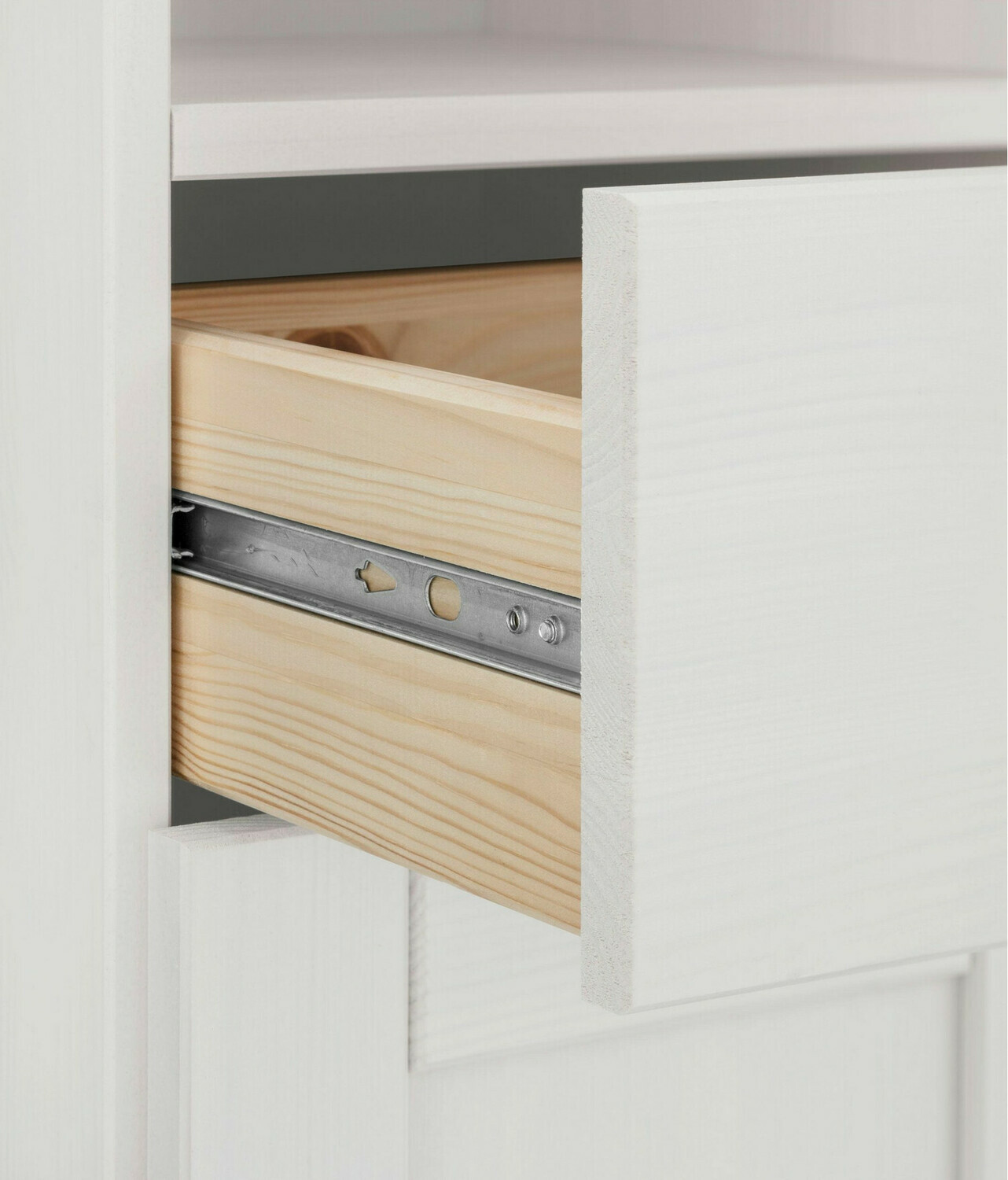 Álló fürdőszoba szekrény Serelbu 105 (Fehér + Világosbarna)