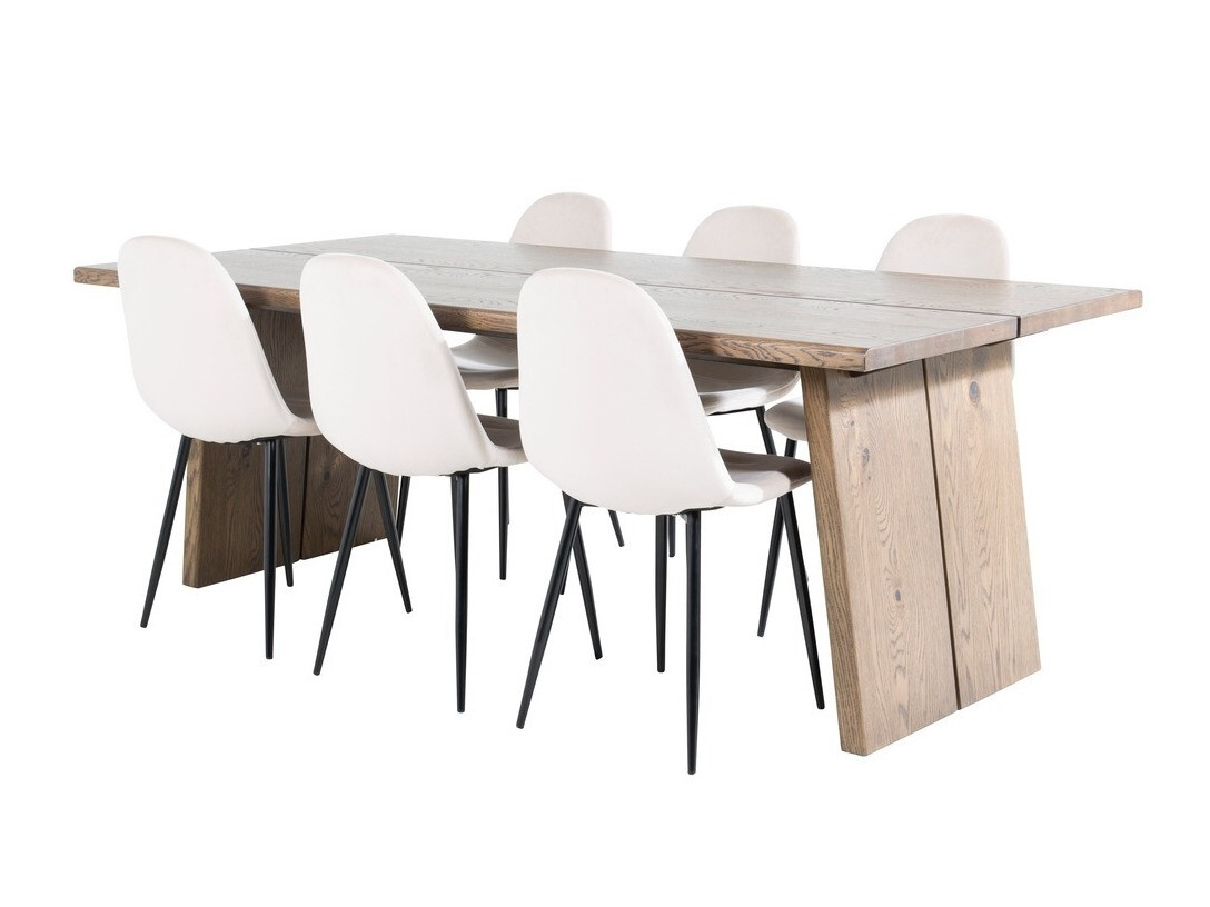 Étkezőgarnitúra Dallas 1868 (Fekete + Bézs)