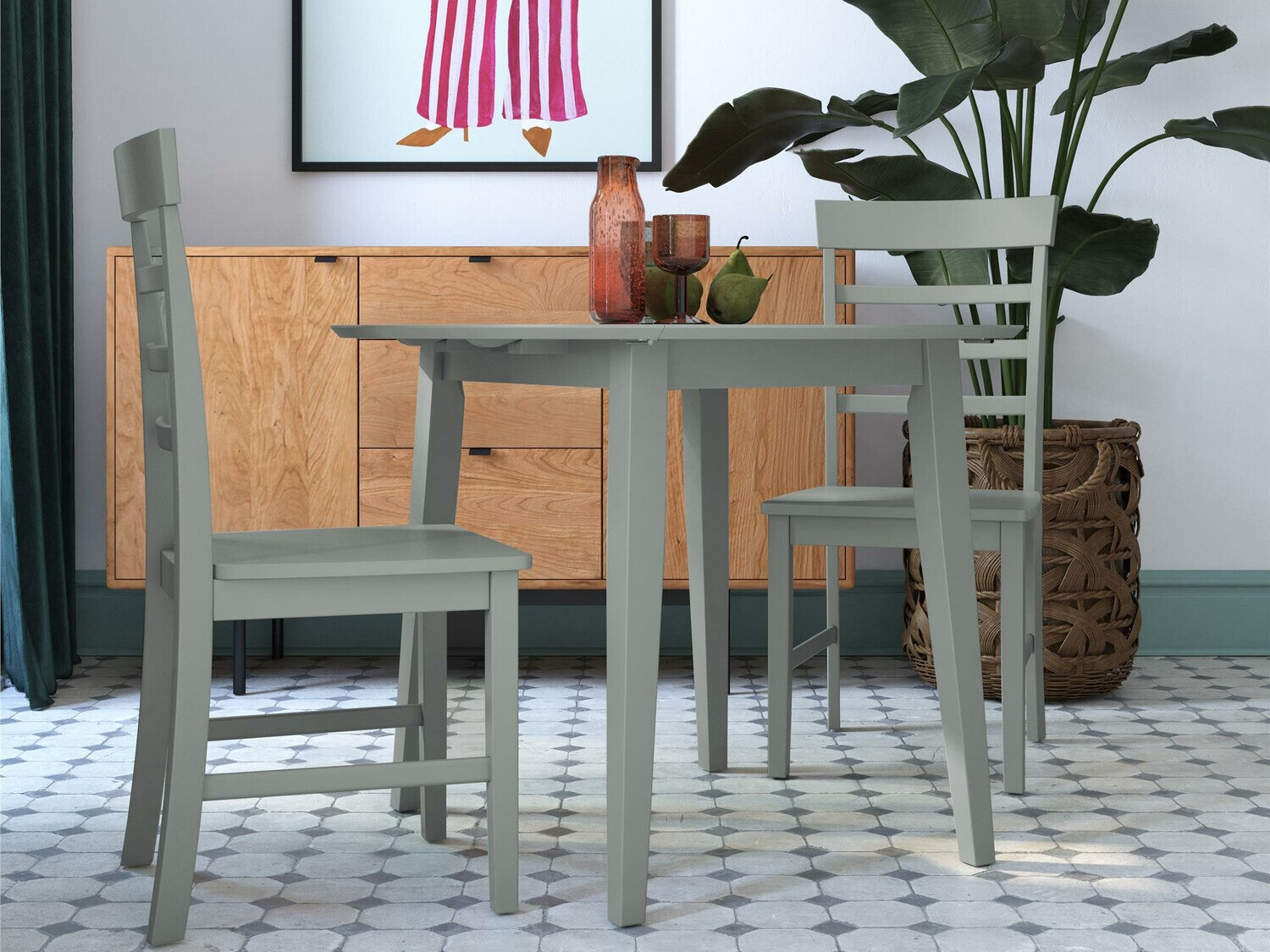 Étkezőgarnitúra Novogratz 165 (Szürke)