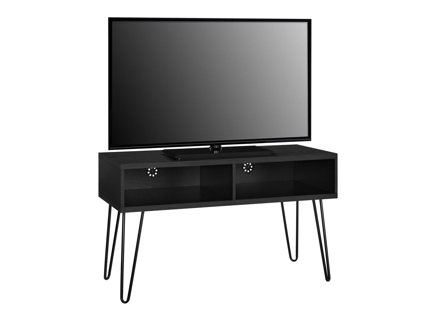 TV-állvány Tulsa 119 (Fekete tölgy)