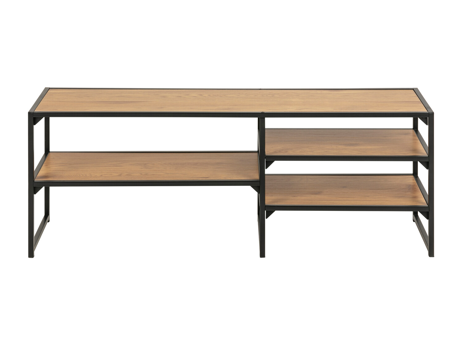 TV-állvány Norsica Sevferi 135 (Vad tölgy + Fekete)