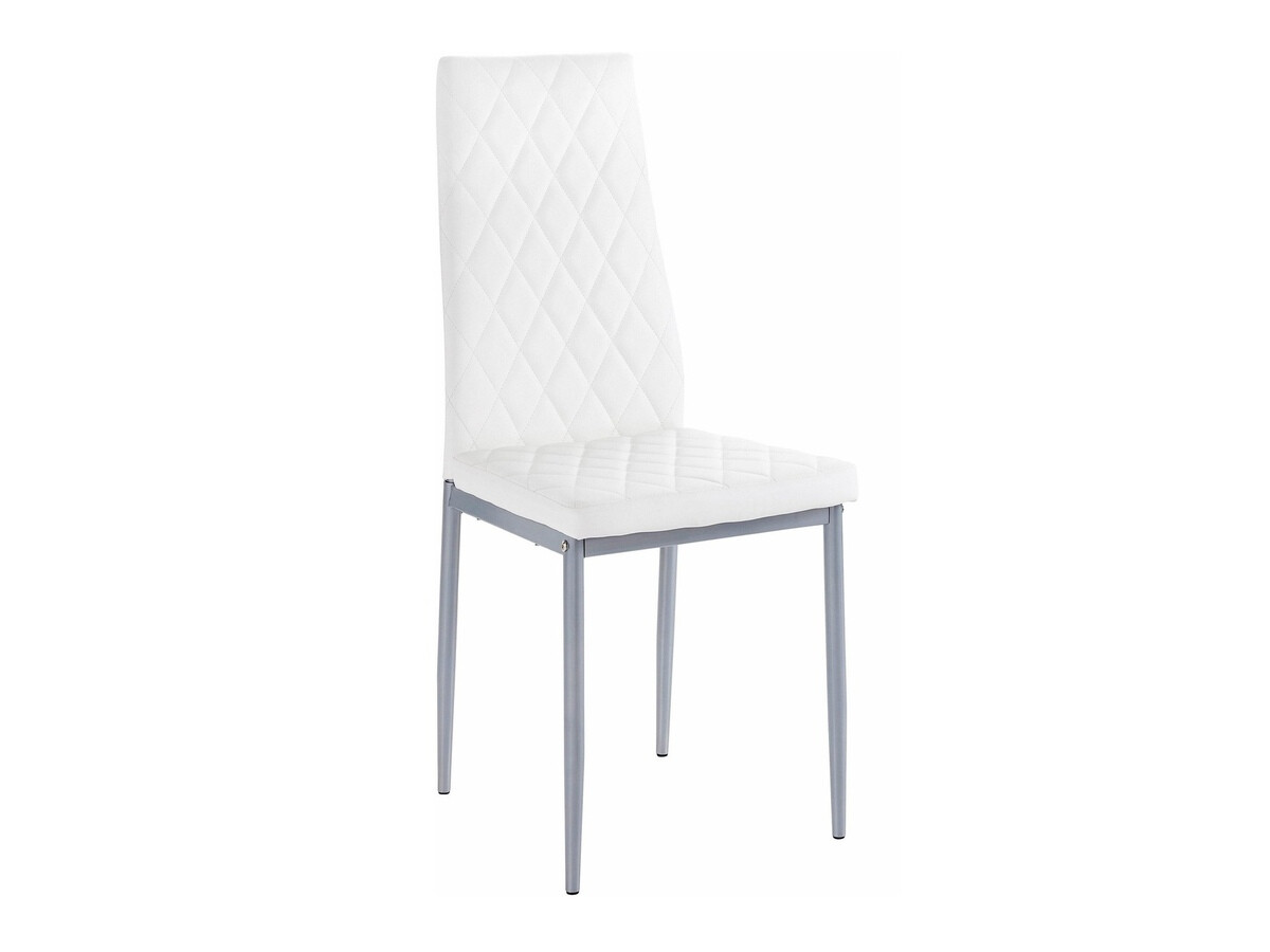 Étkezőgarnitúra Denton 601 (Fehér + Ezüst)