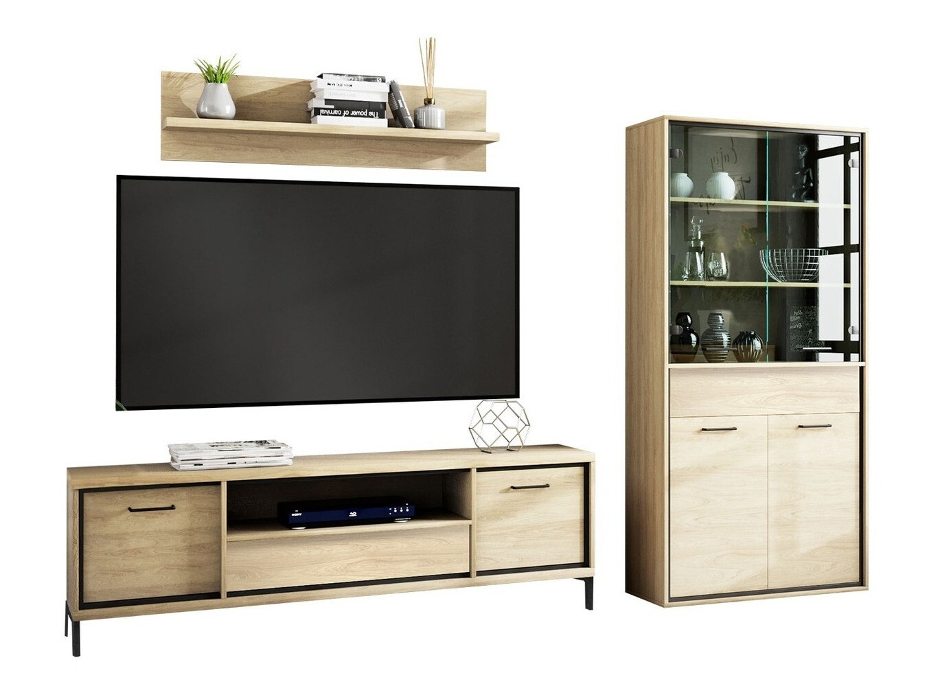 Nappali szett Etrmoni 119 (Világos fa)