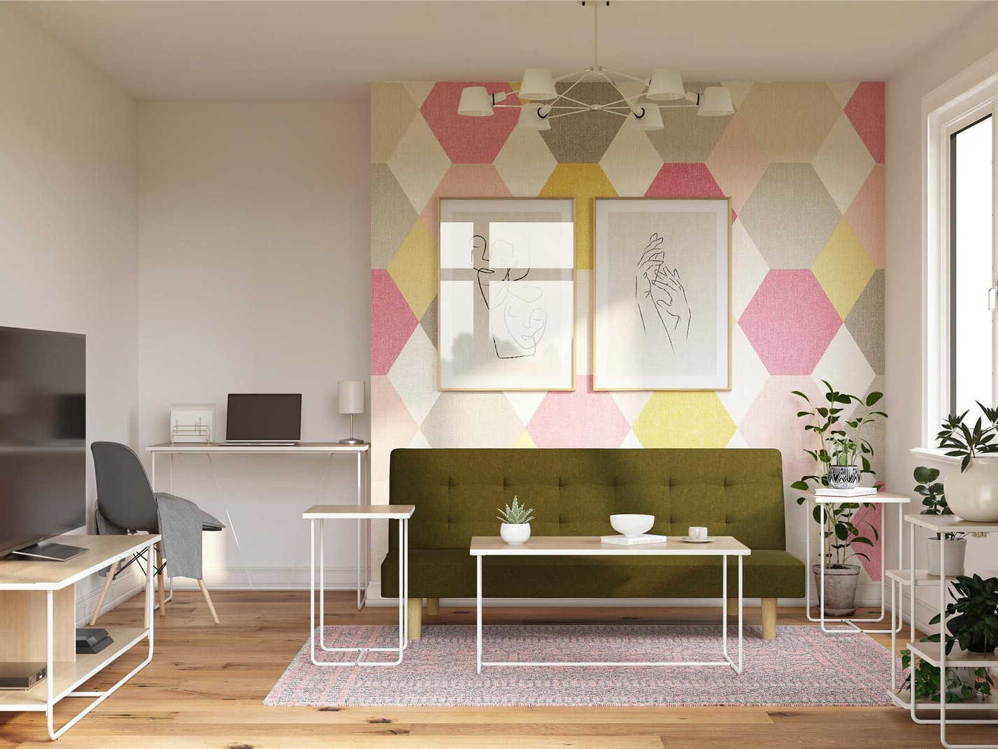 Dohányzóasztal szett Tulsa 206