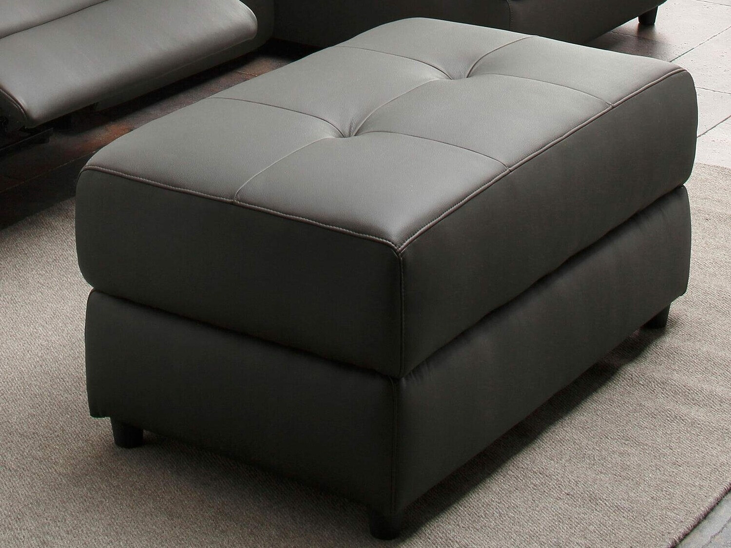 Kárpitozott pad Denton 612 (Sötét barna)