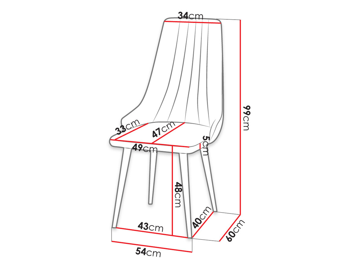 Szék Racine 113 (Magic Velvet 2217)