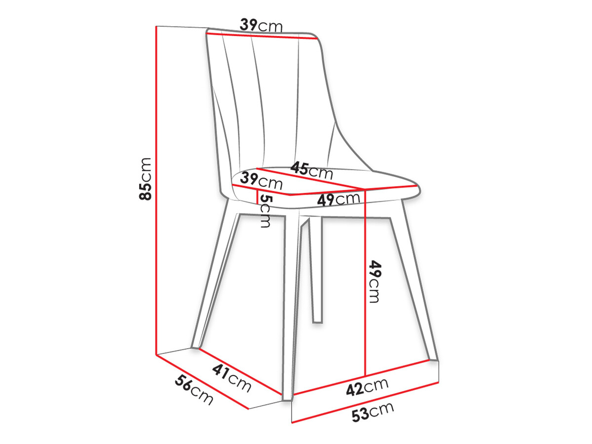 Szék Racine 114 (Barna + Magic Velvet 2250)