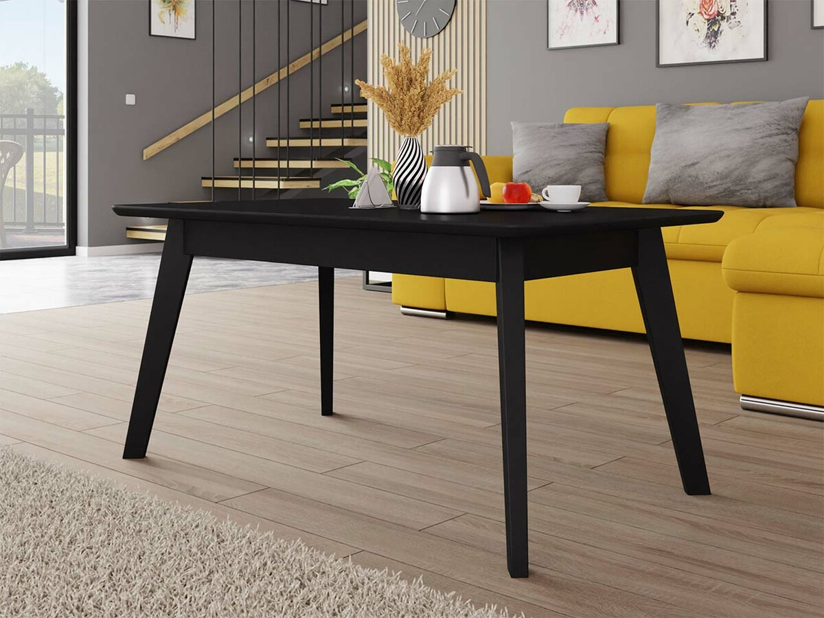 Dohányzóasztal Racine 116 (Fekete)