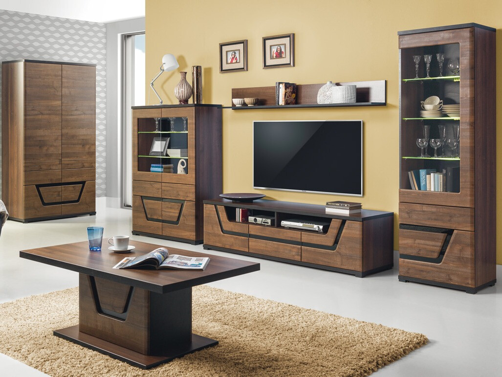 TV-állvány Soretru 100 (Dió)