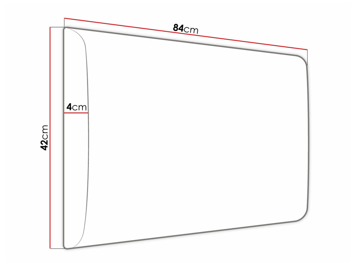 Puha falpanel Comfivo Ovis IX (Soft 017) (84x42)