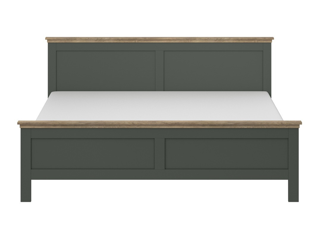Ágy Tolnue 124 (Sötétzöld + Lefkas tölgy)