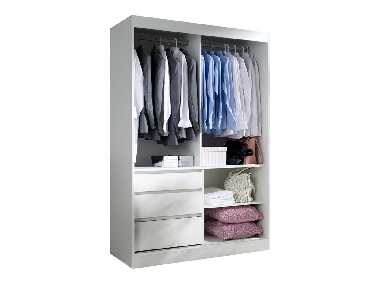 Gardróbszekrény Toledo 115 (Fehér)