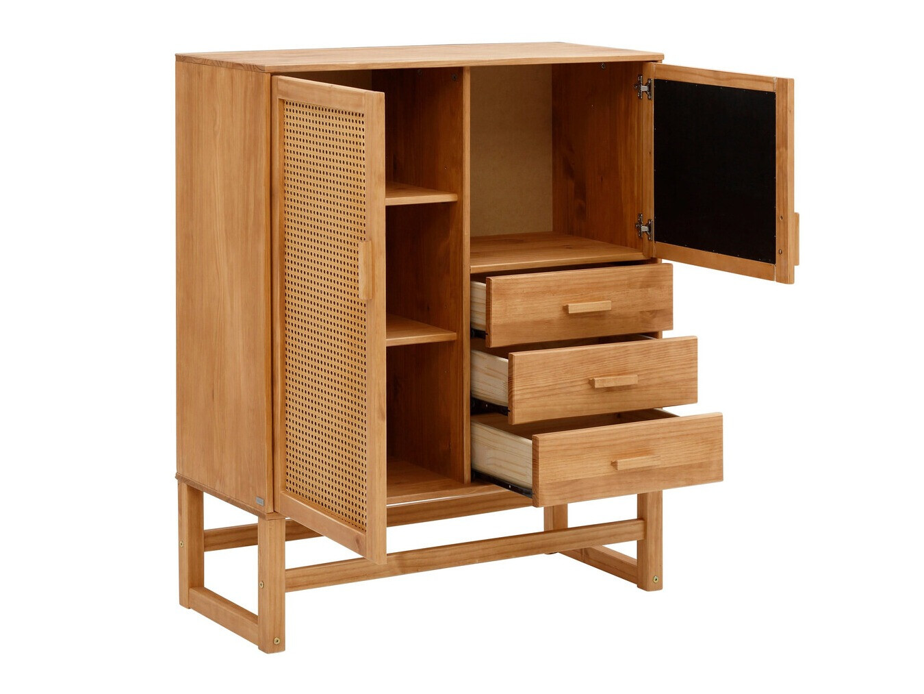 Komód Nucalu 104 (Világosbarna)