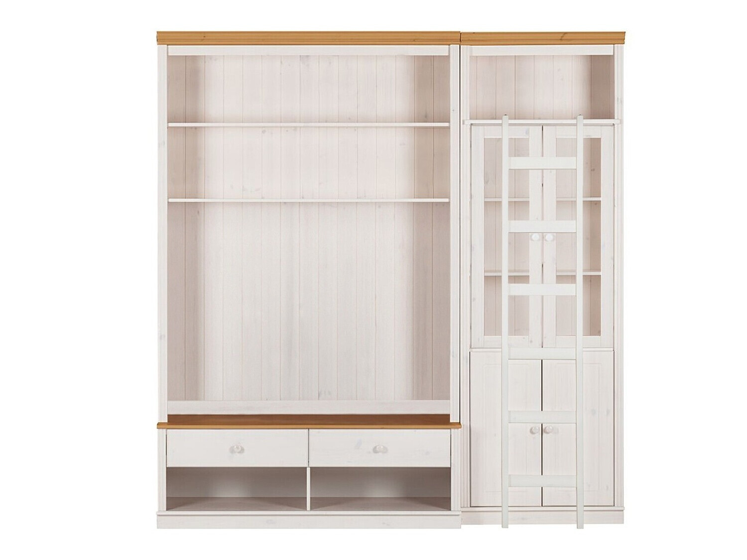 Nappali szett Saltoro 125 (Fehér + Mézes tölgy)