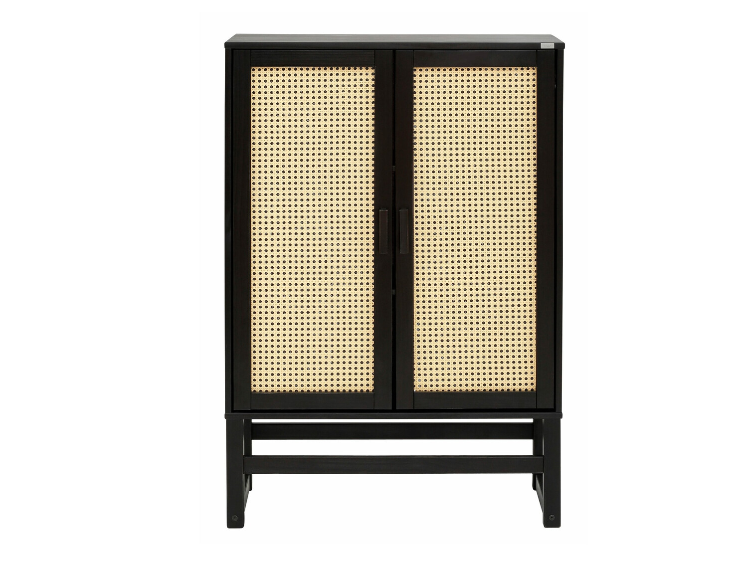 Szekrény Nucalu 103 (Fekete + Világosbarna)